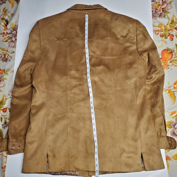 Orvieto - Brown Blazer Jacket - Three buttons - 46R (XL) - Picture 11 of 15